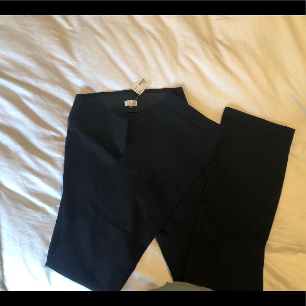NWT Ecru Black Slacks